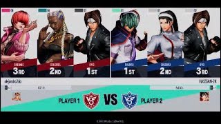 KOF 15 Beta showcase (Kyo, Chizuru, Shun ei)