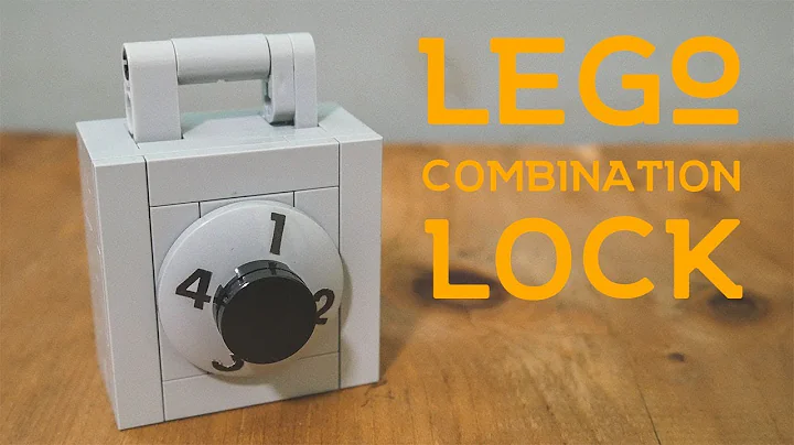 Lego Combination Lock Fully Functional