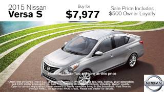 Athlete Statistics 2015 Nissan Versa $7,977 Sale Price! Richmond VA Fredericksburg VA