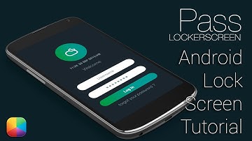 Pass Lockerscreen (by THENEXT) - Android Lock Screen Tutorial