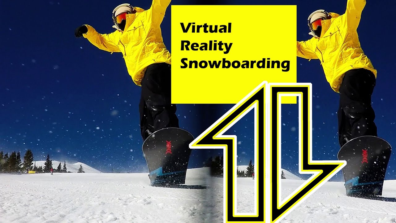3D Virtual Reality Snowboarding ( for use with VR headset) YouTube