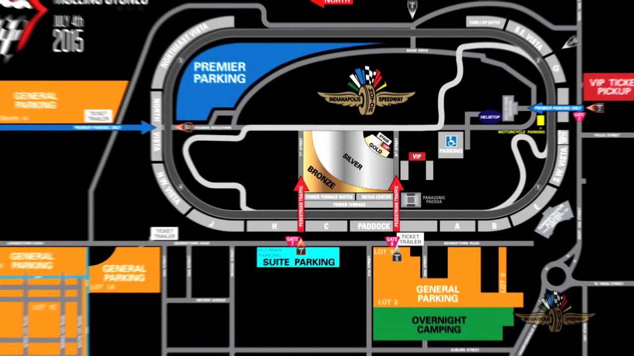 Indy Motor Speedway Seating Chart