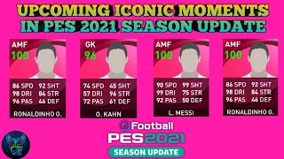 Pes 2021 upcoming 20 Iconic moments | FIFA PES LM 10 CREATIONS |