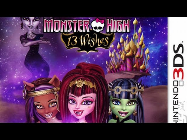 Monster High 13 Wishes Gameplay {Nintendo 3DS} {60 FPS} {1080p} - YouTube