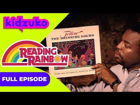 Follow the Drinking Gourd | Reading Rainbow 🌈📖 | FULL EPISODE | S11E6 | Kidzuko