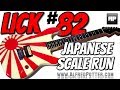 Lick #82 - Japanese Scale Alternate Picking Run