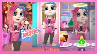 Моя ГОВОРЯЩАЯ АНДЖЕЛА 2 🌈 My talking Angela 2 Gameplay Android