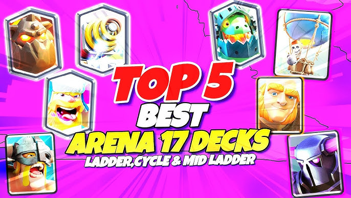 5 best mid-ladder decks in Clash Royale