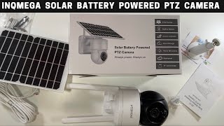 INQMEGA Solar Battery Powered PTZ Camera Setup & Review screenshot 4