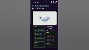 CSS Switch Button Design 🔘 | Custom Checkbox with HTML & CSS | UI Animation #coding #webdesign