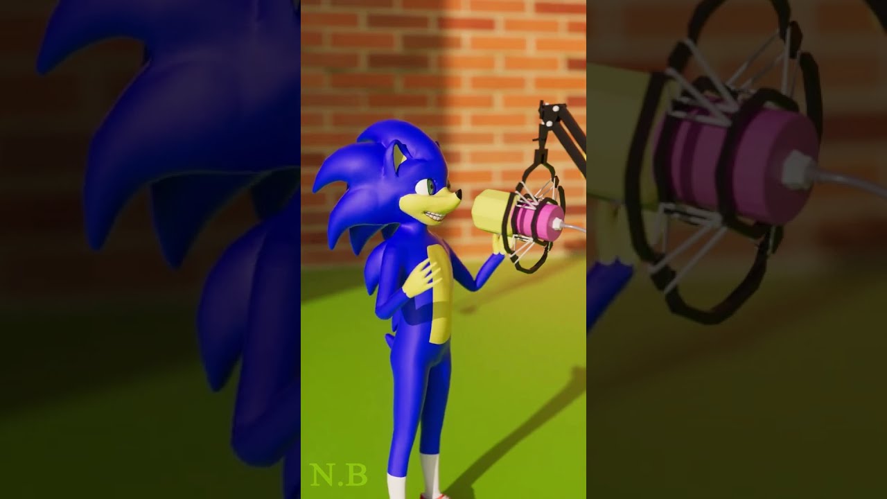 Sonic Singing N B ANIMATION Funny Animation
