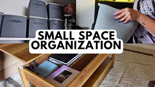 SMALL SPACE ORGANIZATION IDEAS | How I Organize My Apartment