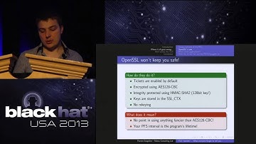 Black Hat USA 2013 - TLS 