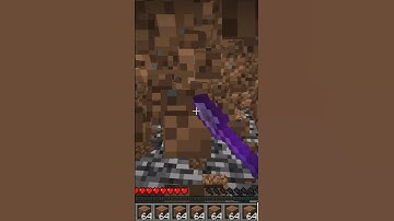 I Speedran Breaking A Netherite Shovel #Shorts