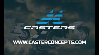 Ms Series Spring-Loaded Heavy Duty Casters Perfect Stability Shock Absorption - Caster Concepts