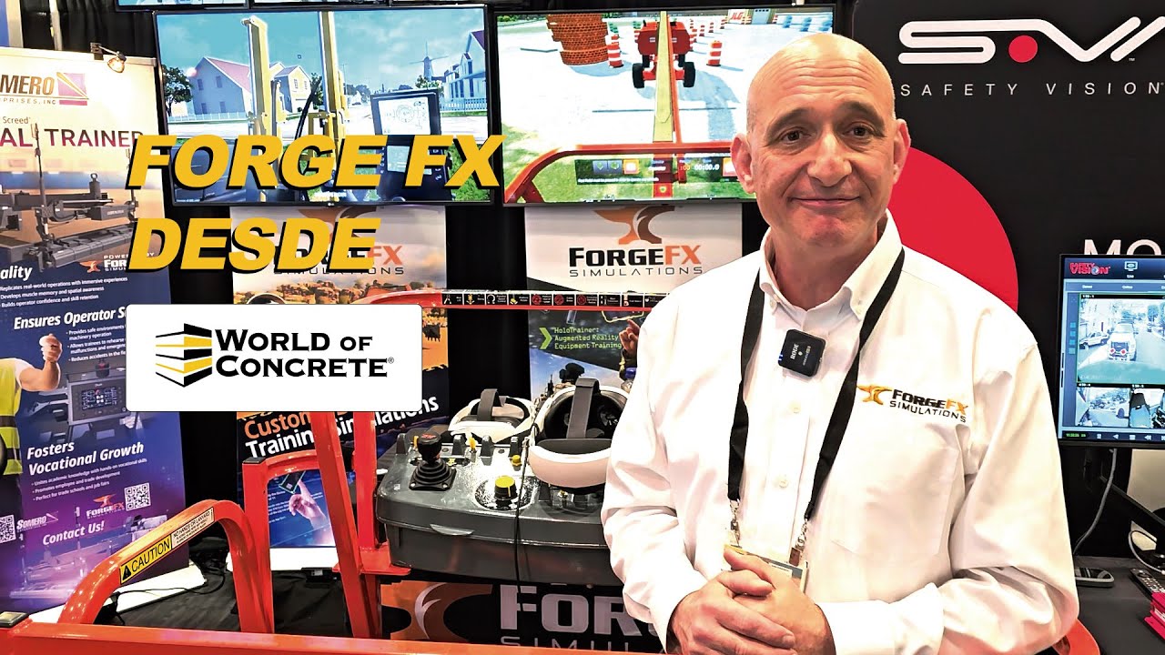 Forge FX Simulations desde la World of Concrete 2025 - YouTube
