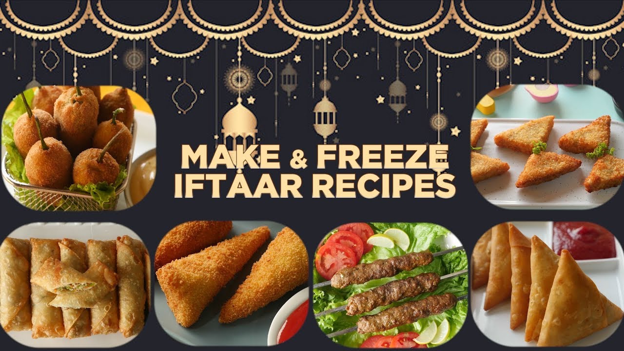 Make and Freeze Iftar Recipes by Food Fusion (iftar snacks)