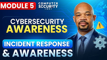 100% Free Cybersecurity Awareness Training with Certificate –Incident Response & Awareness  (5 of 5)
