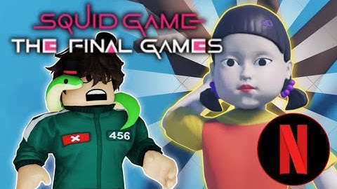 JOGUEI o NOVO JOGO de ROUND 6 OFICIAL da NETFLIX no ROBLOX! 😱