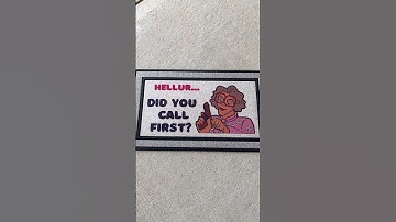 *funny* MADEA DOORMAT | Diy Sublimation Doormat #sublimation