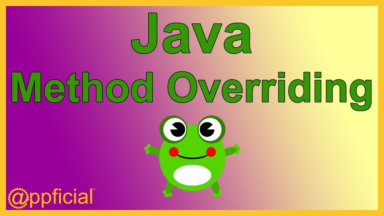 Overriding in Java