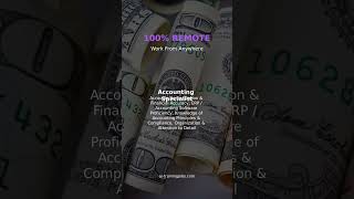 Get Paid $60 - $110/hr to Train AI From Home | Accounting Specialist | Remote $60 - $110/hr #Shorts