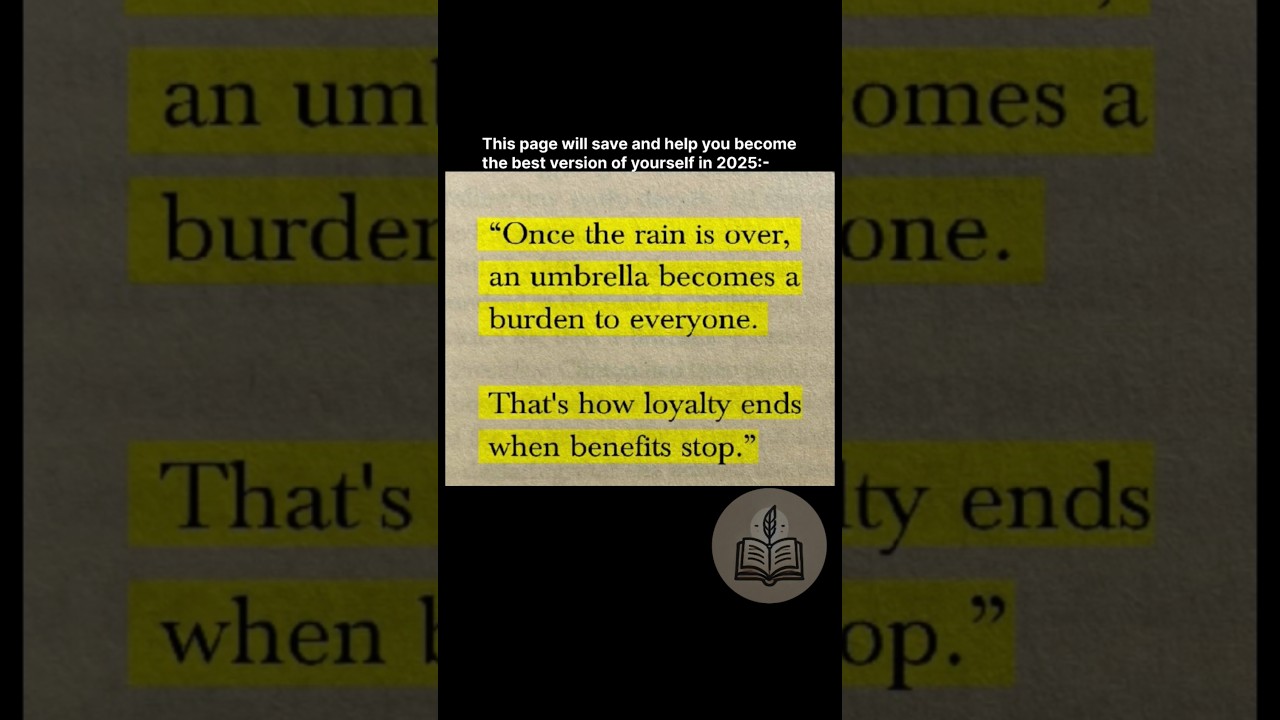 A powerful metaphor for understanding Loyalty ✨