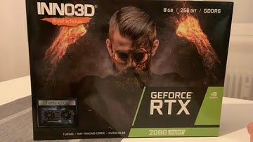 Geforce RTX 2080 Super INNO3D Twin X2 OC - UNBOXING