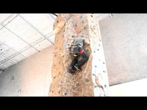 Rock Wall Climb at Life