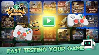 Start Testing by One Click | Blockman Editor