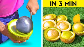 Genius Hacks to Cut and Peel Fruits & Vegetables