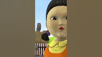 Scary Stranger 3D - Squid Game (오징어 게임) Trying Honeycomb Candy Shape