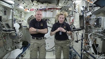 Astronauts Talk about Research on the ISS