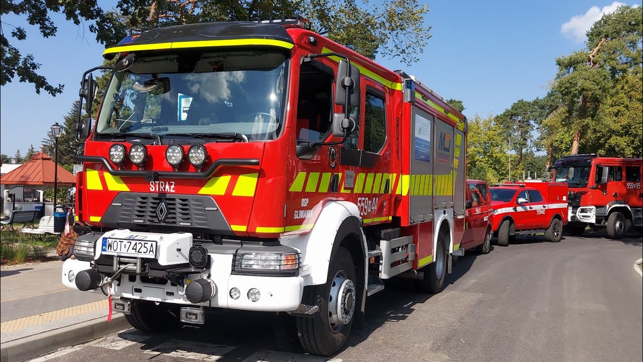 Alarmowo 11 zastępów - Parada z okazji 90 lat Ochotniczej Straży Pożarnej w Józefowie