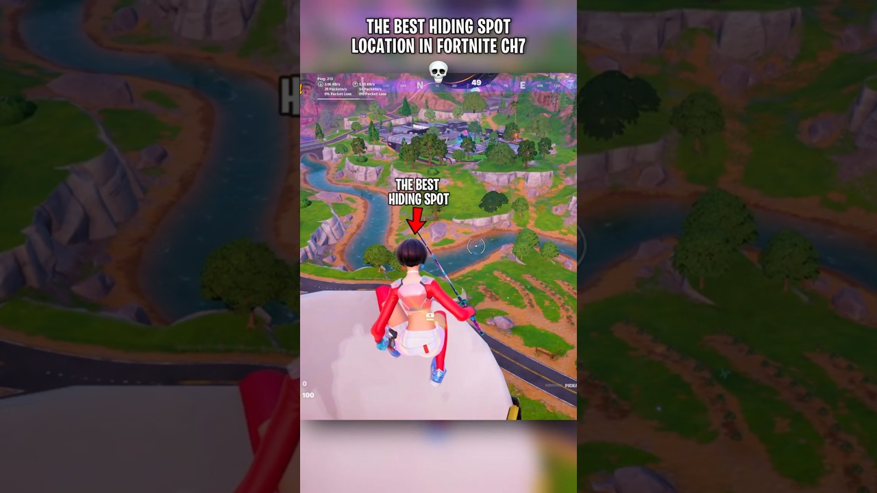 The Best Ranked Hiding Spot Location in Fortnite Chapter 7 🤯