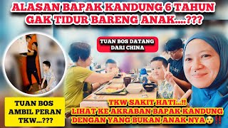 SEDIH‼TERNYATA KARENA ALASAN INI LAH TUAN BOS RELA MEMUTUS KAN  BERPISAH DENGAN ANAK KANDUNG NYA