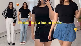 FREAKINS Jeans/Skirt Haul: My Honest Review And Try-on!