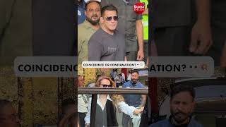 Salman Khan And His Rumoured Girlfriend Ilulia Spotted Leaving At Kalina 🖤