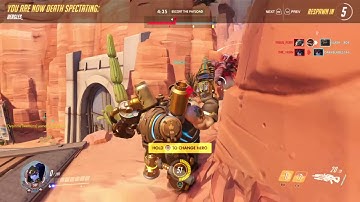 Overwatch: Widowmaker hook shot