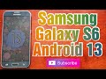 Samsung Galaxy S6 Android 13 SNEAK-PEAK Preview CrDroid Rom