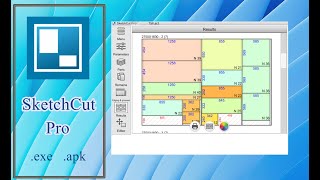 برنامج قطع وتقسيم الألواح البلاستيكية والخشب والفيبر SketchCut Pro