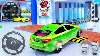 Gas Station Car Wash Simulator - Service Workshop Car Parking - Android GamePlay