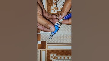 Automatic ON OFF Circuit With Using 5V Relay.#relay #youtube #shorts #experiment #fun #electrical