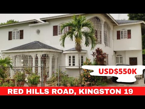 Luxurious Two Storey 8 Bedroom House on Red Hills Road, Kingston 19, Jamaica.