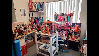 My refurbished Dolly Room- The Grand Tour!!!! VINTAGE BARBIE & MORE!