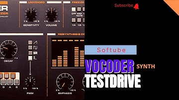 Softube VOCODER SYNTH Testdrive #Softube #Vocoder