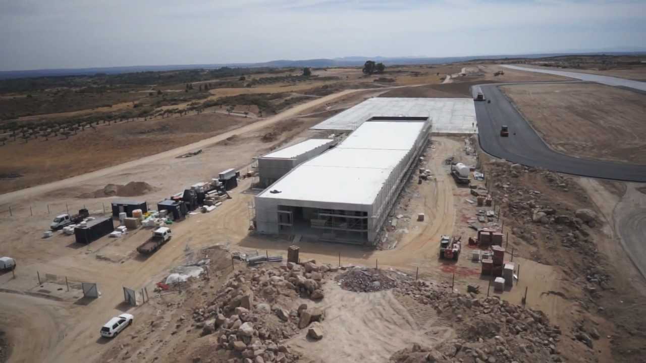 Construção do Aerodromo de Castelo Branco