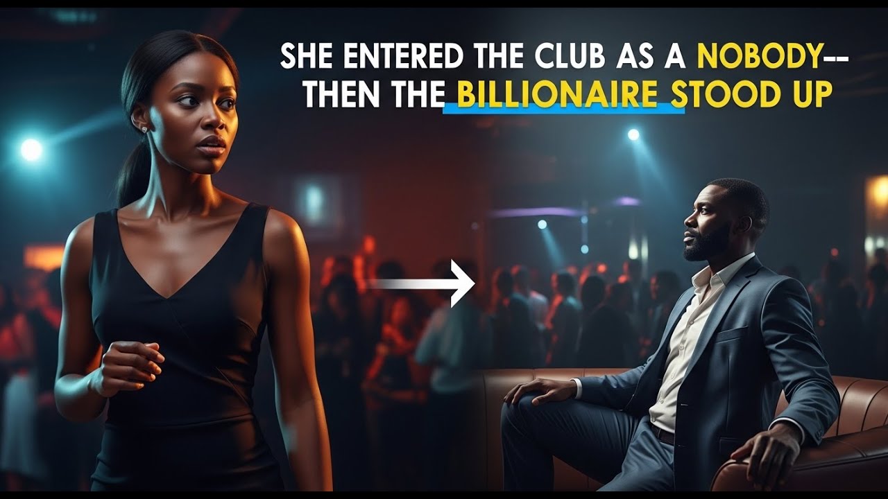 She Entered the Club as a Nobody—Then the Billionaire Stood Up and...