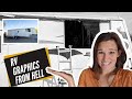 How To Remove Cracked RV Graphics || RV Renovation || RV Decals