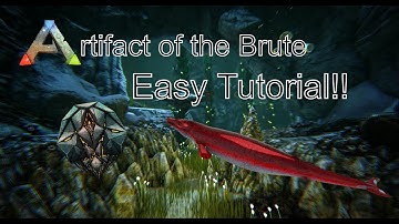 Ark Tutorial: How to get the Artifact of the BRUTE! Easy Way! (The Island)